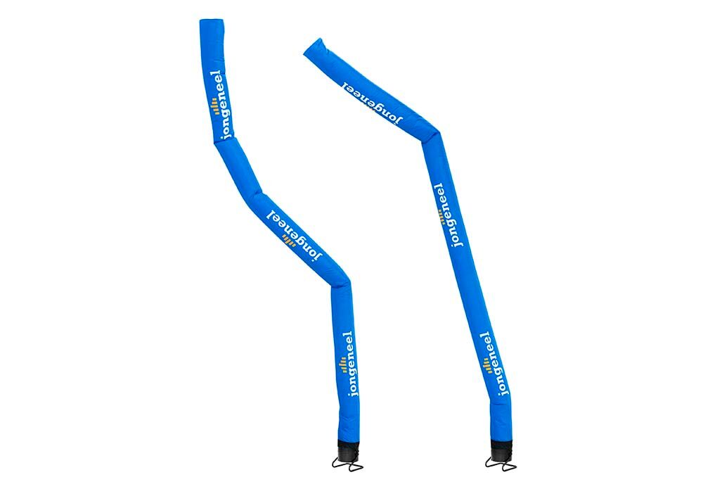 Gli skytube Jongeneel personalizzati sono perfetti per vari eventi. Ordina airdancers su misura su JB Gonfiabili Italia